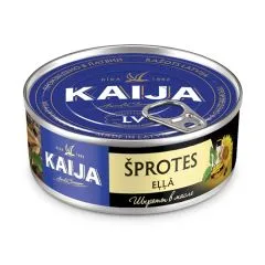 Šprote eļļā 160g Transp. EO