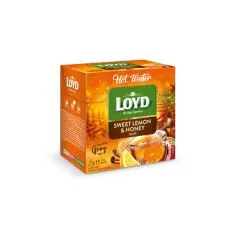 Tēja augļu Loyd Pyramids Hot Winter, ar citronu un medu, 15x
