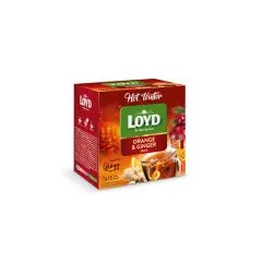 Tēja augļu Loyd Pyramids Winter, apelsīnu, ingveru 15x3g