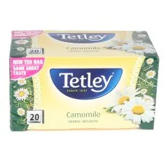 Tēja Kumelīšu Tetley kvadrāt. pac.20gb x 1.5g
