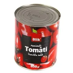 Tomāti savā sulā mizoti Blik 800g
