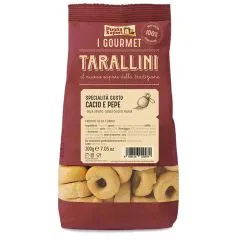 Uzkoda Itāļu Tarallini ar sieru un pipariem 200g