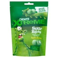 Želejkonfektes Chewits Juicy Bites skābas 115g
