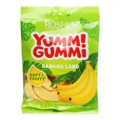 Želejkonfektes Roshen Yummi Gummi Banana 70g