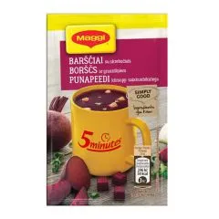 Zupa borščs Maggi šķīstošā ar grauzdiņiem 16g
