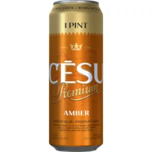 Alus Cēsu Prem.Amber pinte 5% 0.568l can