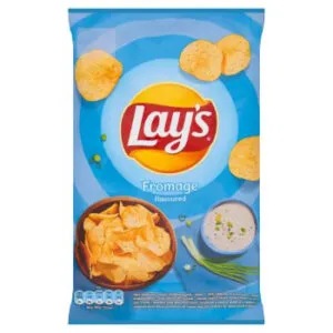 Čipsi Lay’s ar krējuma un zaļo lociņu garšu 130g
