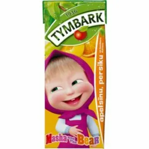 Dzēriens Tymbark apels.-bumb.-persiku 0.2l