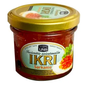 Ikri iecienītie sviestmaižu sarkanie 100g