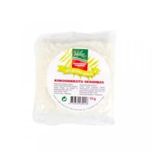 Kokosriekstu skaidiņas baltas 50g