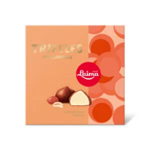 Konfekšu kārba Trifeles zemesriekstu Laima 116g