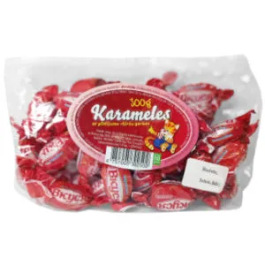 Konfektes karamele ķiršu 300g