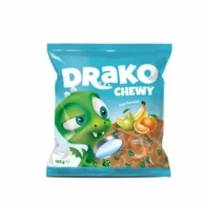 Konfektes košļ. Drakon ar augļu garšu 110g