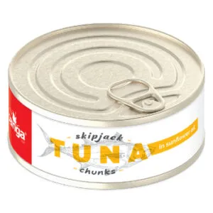 Konservi Tuncis saulespuķu eļļā Banga 160g