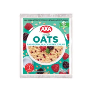 Putra Axa ā/p auzu ar saldo krējumu, avenēm un kazenēm 40g