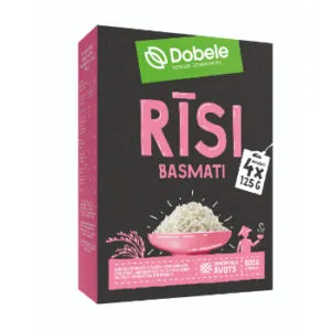 Rīsi Dobele Basmati 500g (4×125)