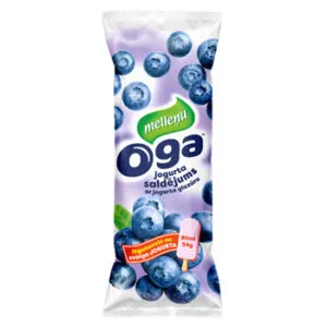 Saldējums Oga jogurta melleņu kociņā 80ml/54g