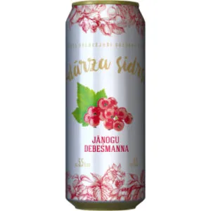 Sidrs Dārza jāņoga 5,5% 0.5l can