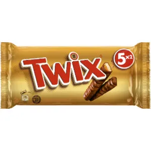 Šokolādes batoniņš Twix 5-paka 250g