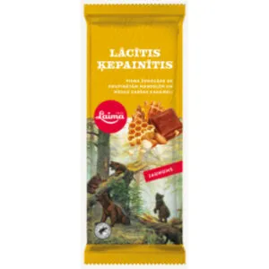 Šok.piena ar drup.mandel.vafeļu gab.un medus garš.karam. 90g