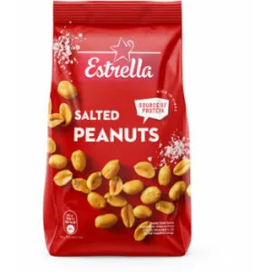 Zemesrieksti grauzdēti, sālīti Estrella 240g