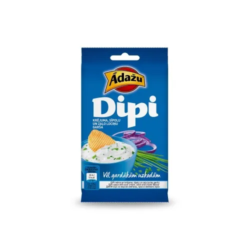 Ādažu Čipsi Dipi Krējums/Sīpoli 15g*20