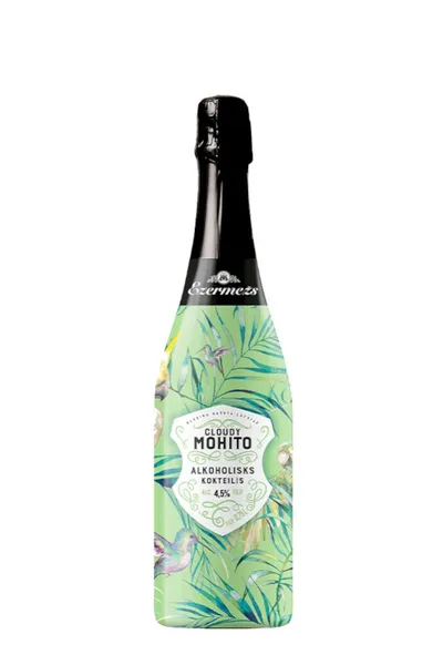 Alk. kokt. Ezermežs Cloudy Mohito 4.5% 0.75l