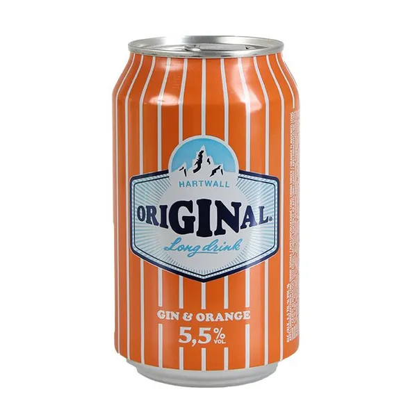 Alk. kokt. Hartwall Original Long Drink Orange 5.5% 0.33l