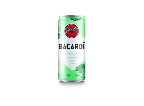 Alk. kokt. Mojito 5% 0.25l, Bacardi