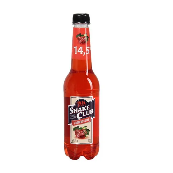 Alk. kokt. Shake Club Strawberry-Apple 14.5% 0.275l