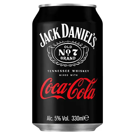 Alk. kokt. Jack Daniel's Cola Zero 5% 0.33l CAN