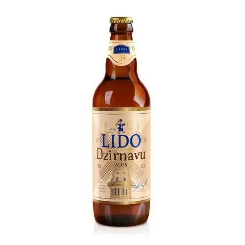 Alus gaišais Lido Dzirnavu 5% 0.5l
