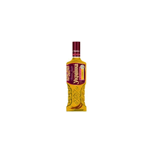 Arom. degvīns Ukrainka S medom i percem 40% 0.7l