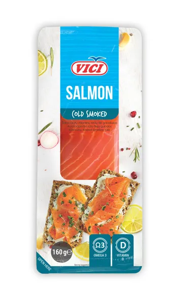 Atlantijas laša fileja gabaliņos a/k vak. 160g, Viči