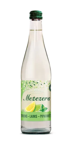 B/a dzirkstošs sulas dzēriens Laims/Citrons/Piparm. 0.5l, Mežezers