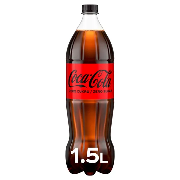 B/a gāzēts dzēriens Coca Cola Zero 1.5l