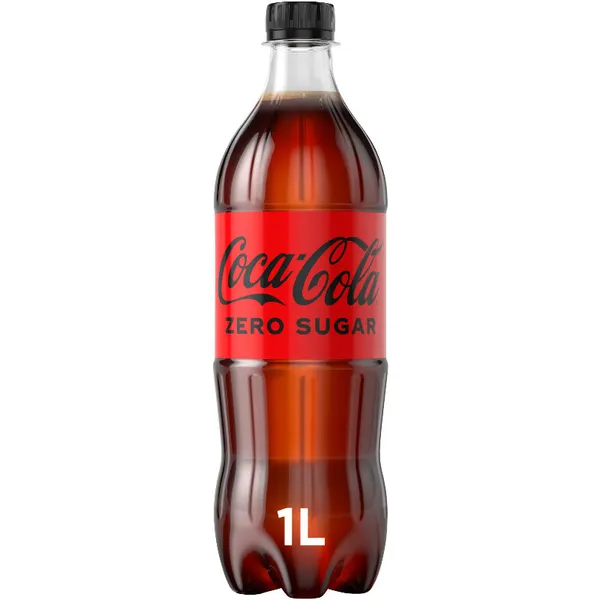 B/a gāzēts dzēriens Coca Cola Zero 1l PET