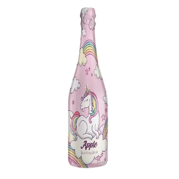B/a gāzēts dzēriens Unicorn ar ābolu garšu 0.75l, Disney