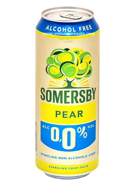 B/a sidrs Somersby Pear non-alco 0.5l CAN