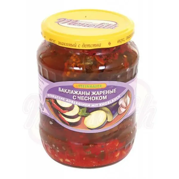 Baklažāni apcepti ar ķiplokiem Steinhauer 720ml