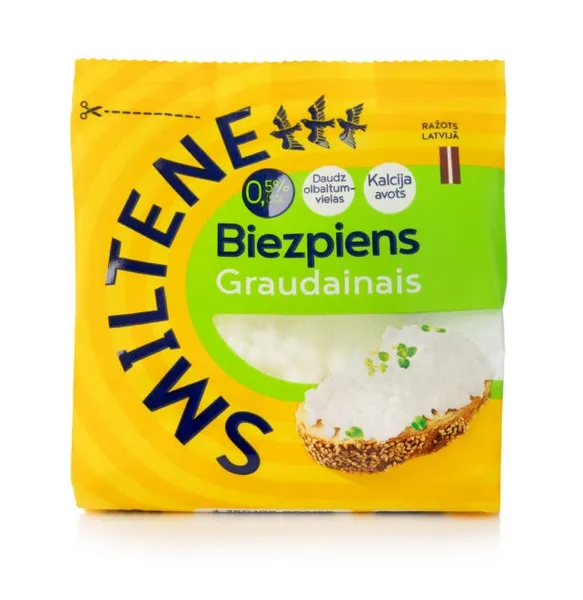 Biezpiens Graudainais 0.5% 200g, Smiltene
