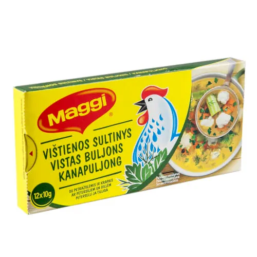 Buljons vistas, ar dillēm un pētersīļiem 120g, Maggi