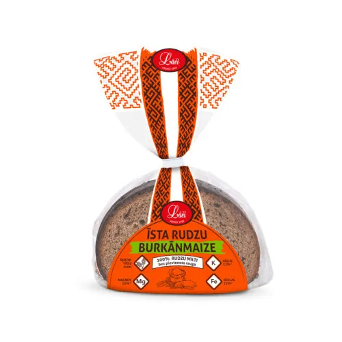 Burkānmaize 310g, Lāči