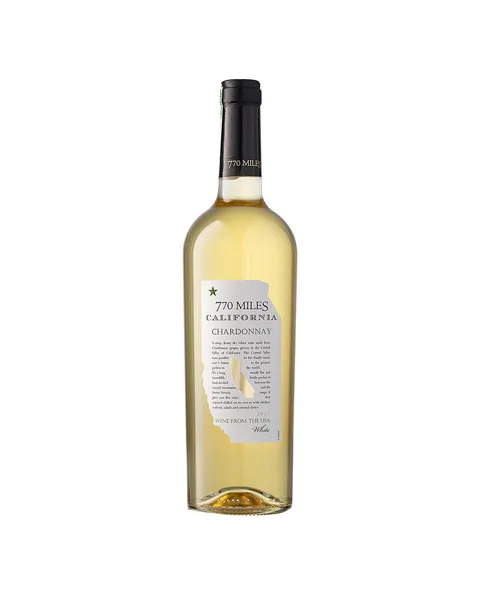 B.vīns 770 Miles Chardonnay pussausais 12.5% 0.75l