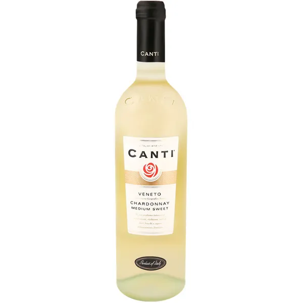 B.vīns Canti Chardonnay Veneto IGT pussaldais 11.5% 0.75l