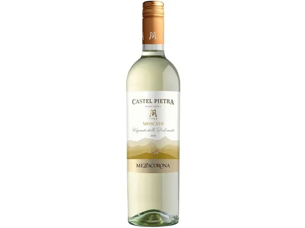 B.vīns Castel Pietra Moscato 12% 0.75L sauss