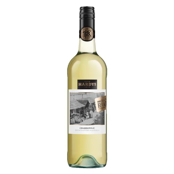 B.vīns Hardys 202 Main Road Chardonnay pussausais 11% 0.75l