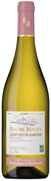 B.vīns Roche Mazet Gewurztraminer pussausais 12% 0.75l