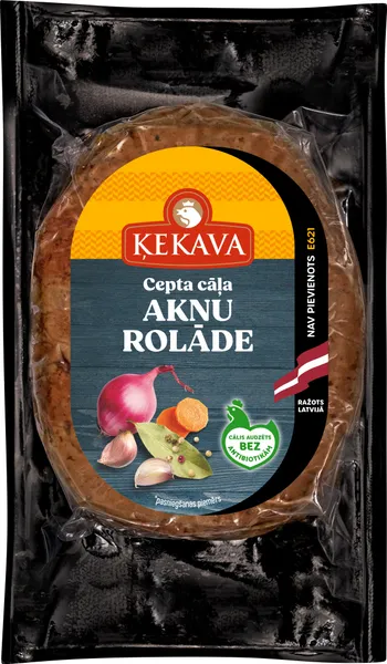 Cāļa aknu Rolāde cepta vak. 400g, Ķekava