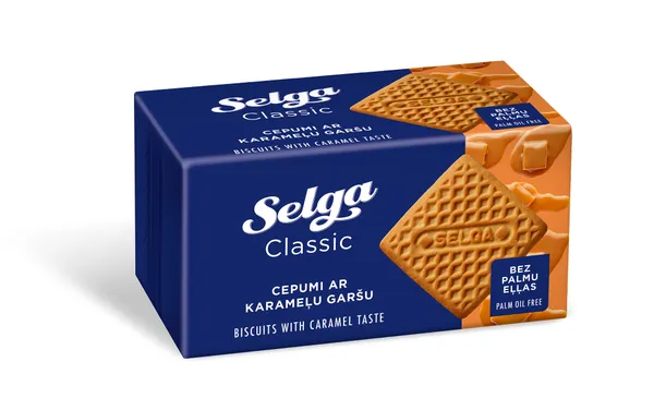 Cepumi ar karameļu garšu Selga 180g, Laima